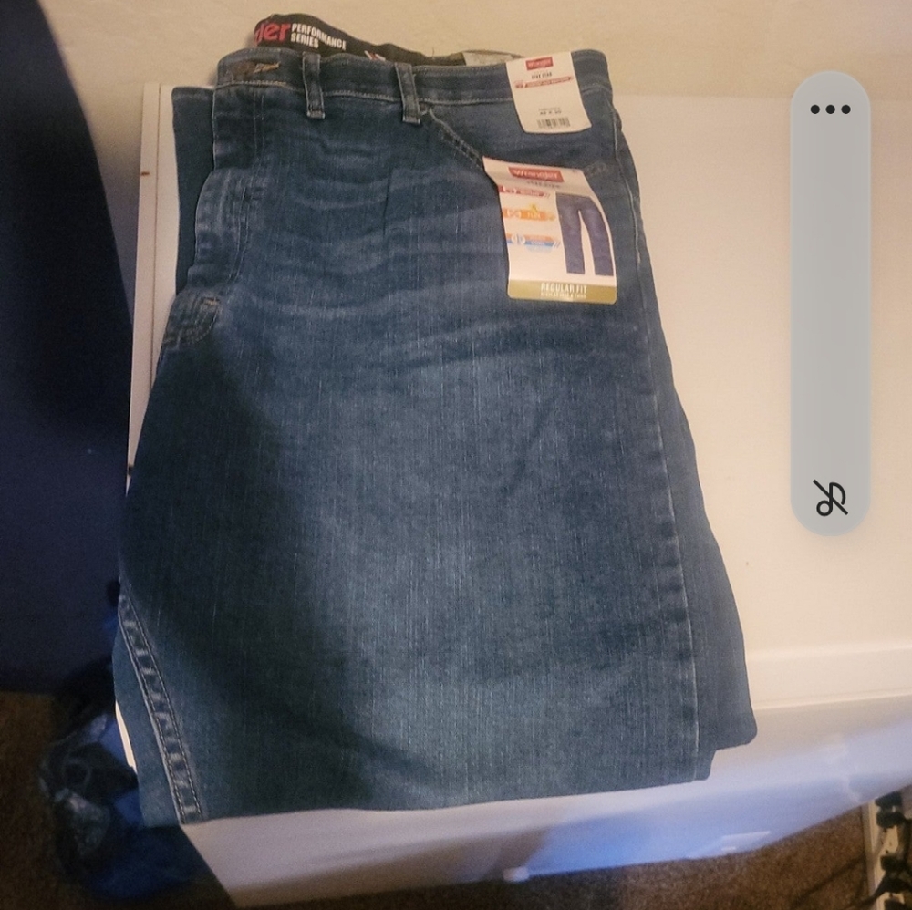 Wrangler Five Star Premium Regular Fit Jeans Size 46x30